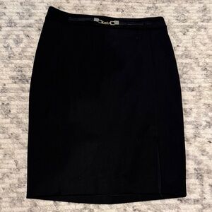 Express black work suit skirt 2